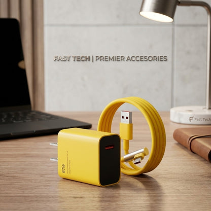 67W Original Fast Charging Adapter – High-Speed USB Wall Charger for Android & Type-C Devices - Mugzu